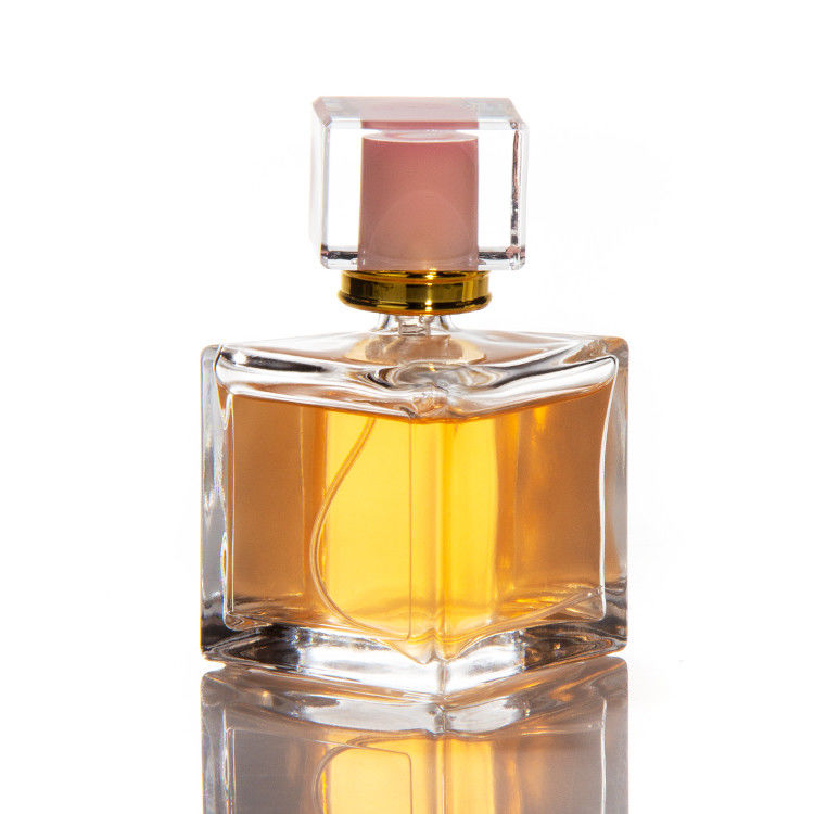 30 ml 50 ml 100 ml Square hexagon PERFUME BOTTLES nắp thủy tinh với máy phun bơm trên chai thủy tinh