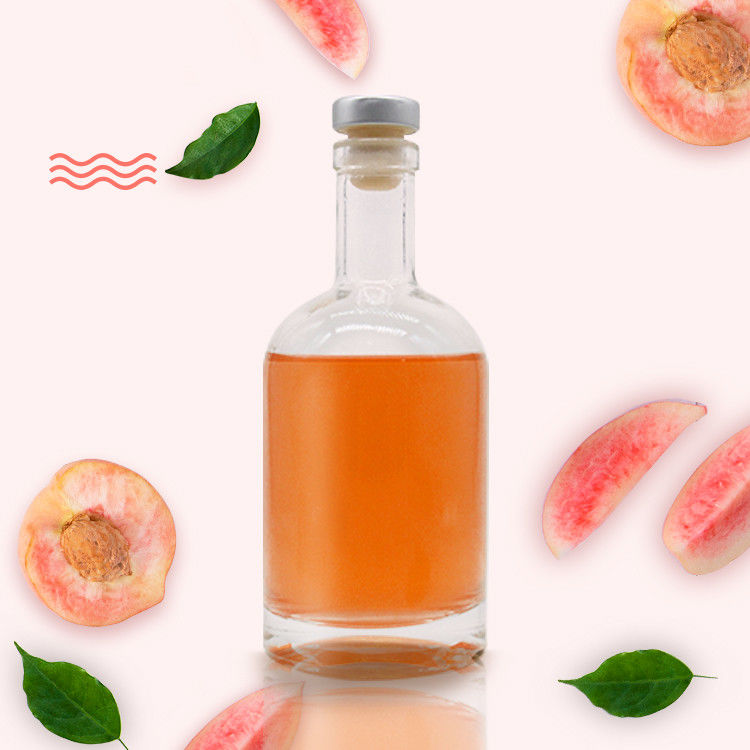 Nhà cung cấp chai thủy tinh 25oz chai cơ sở nặng cho Kombucha 750ml chai rượu vang Bordeaux kính rõ ràng