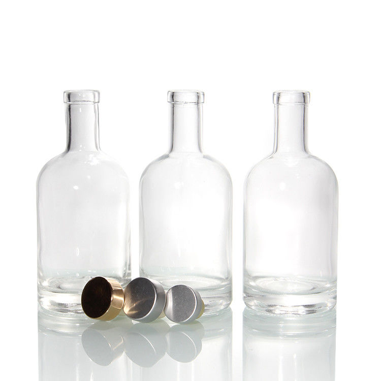 chai vodka cơ sở nặng làm bia cho 750ml chai rượu Bordeaux kính rõ ràng
