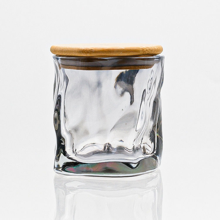 Chất lượng cao trang trí đám cưới thùng thủy tinh nến tay Borosilicate nến thủy tinh