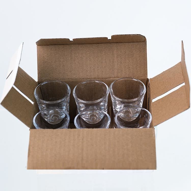 Kính Shot phổ biến 10ml 30ml 70ml Shot Glass Tumbler Shot Glass Kính rượu trong suốt