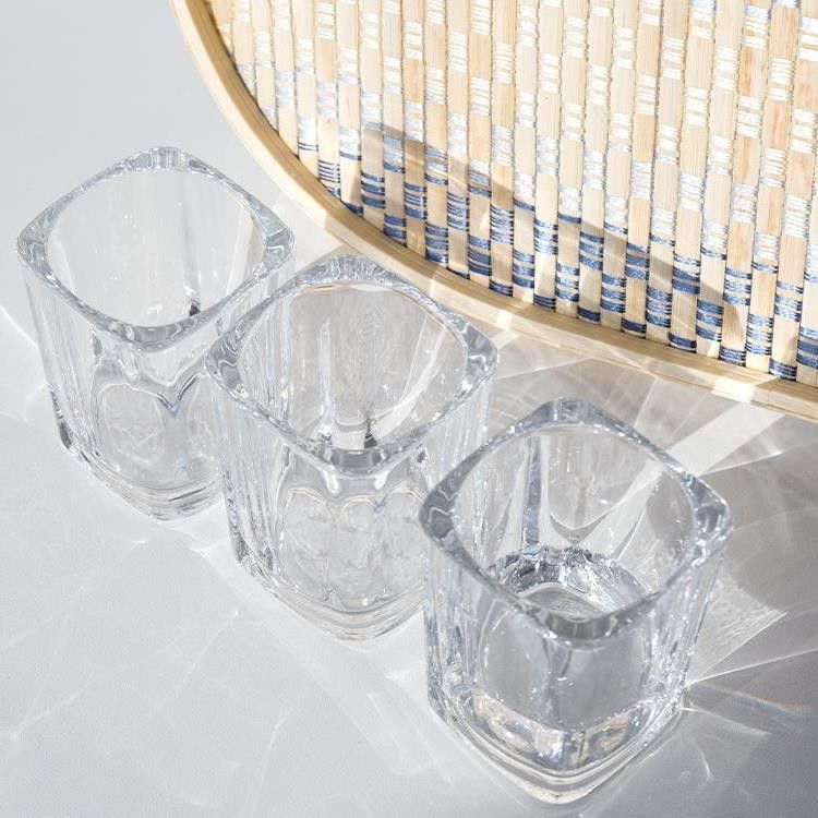 Kính Shot phổ biến 10ml 30ml 70ml Shot Glass Tumbler Shot Glass Kính rượu trong suốt