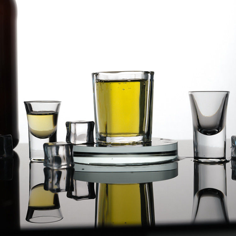 Thử nghiệm miễn phí sang trọng 30ml 40ml 70ml rõ ràng Mini Sublimation Shot Glass Tequila Shot Glass Espresso Shot Glass