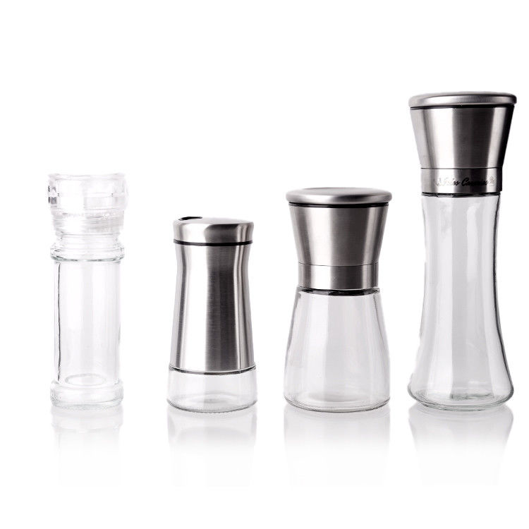 Nhà sản xuất Chất chứa thực phẩm Chất chứa nhà bếp Chất chứa 4oz Thủy tinh gia kính với nắp