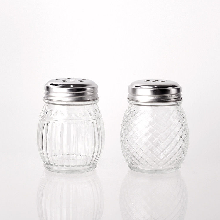 3.5oz 100ml phụ kiện nhà bếp gia vị thủy tinh gia vị lọ đặt cho đường muối ớt