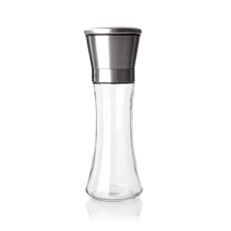 Nhà bếp rỗng 4oz 120ml Glass Spice Storage Container Glass Spice Jar With Lid