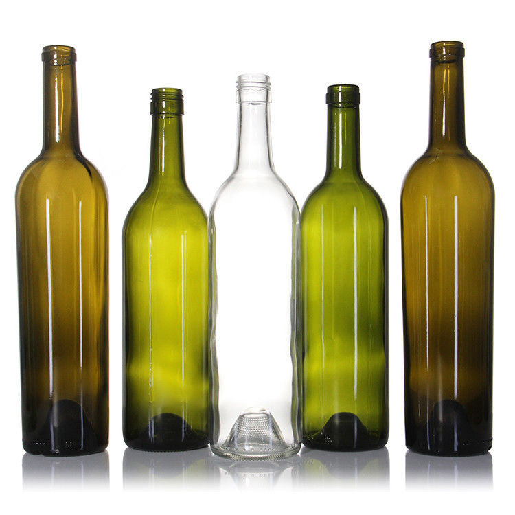 32oz 750ml Customized Burgundy Wine Glass Round Bottle With Cork Stopper 32oz 750ml Customized Burgundy Wine Glass Round Bottle With Cork Stopper