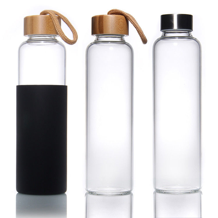 chai thủy tinh 420ml 600ml borosilicate thủy tinh nước thể thao uống chai