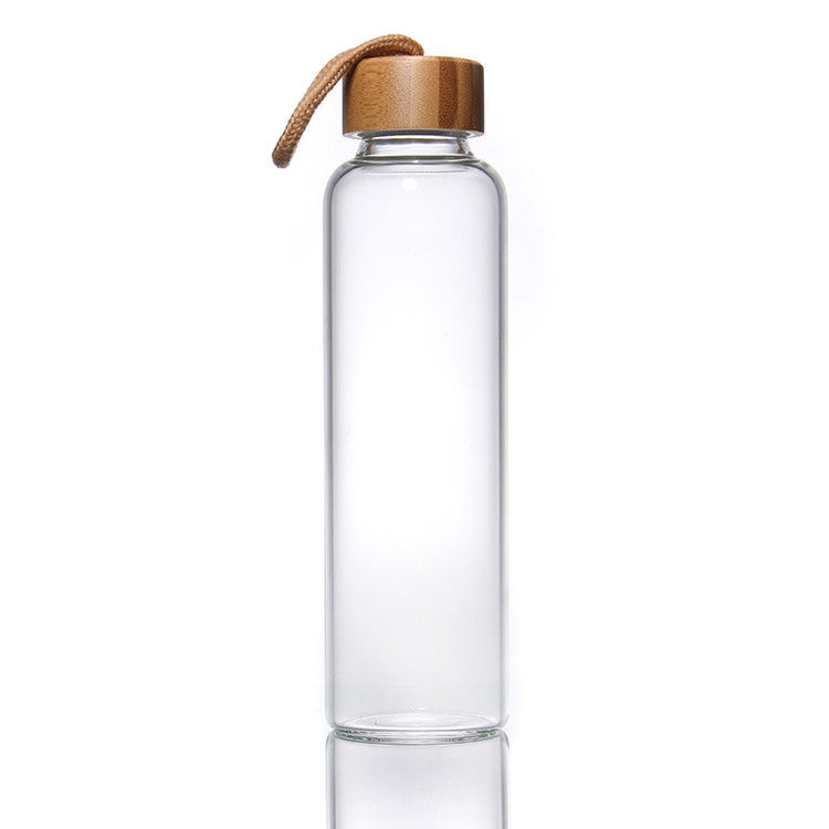 chai thủy tinh 420ml 600ml borosilicate thủy tinh nước thể thao uống chai